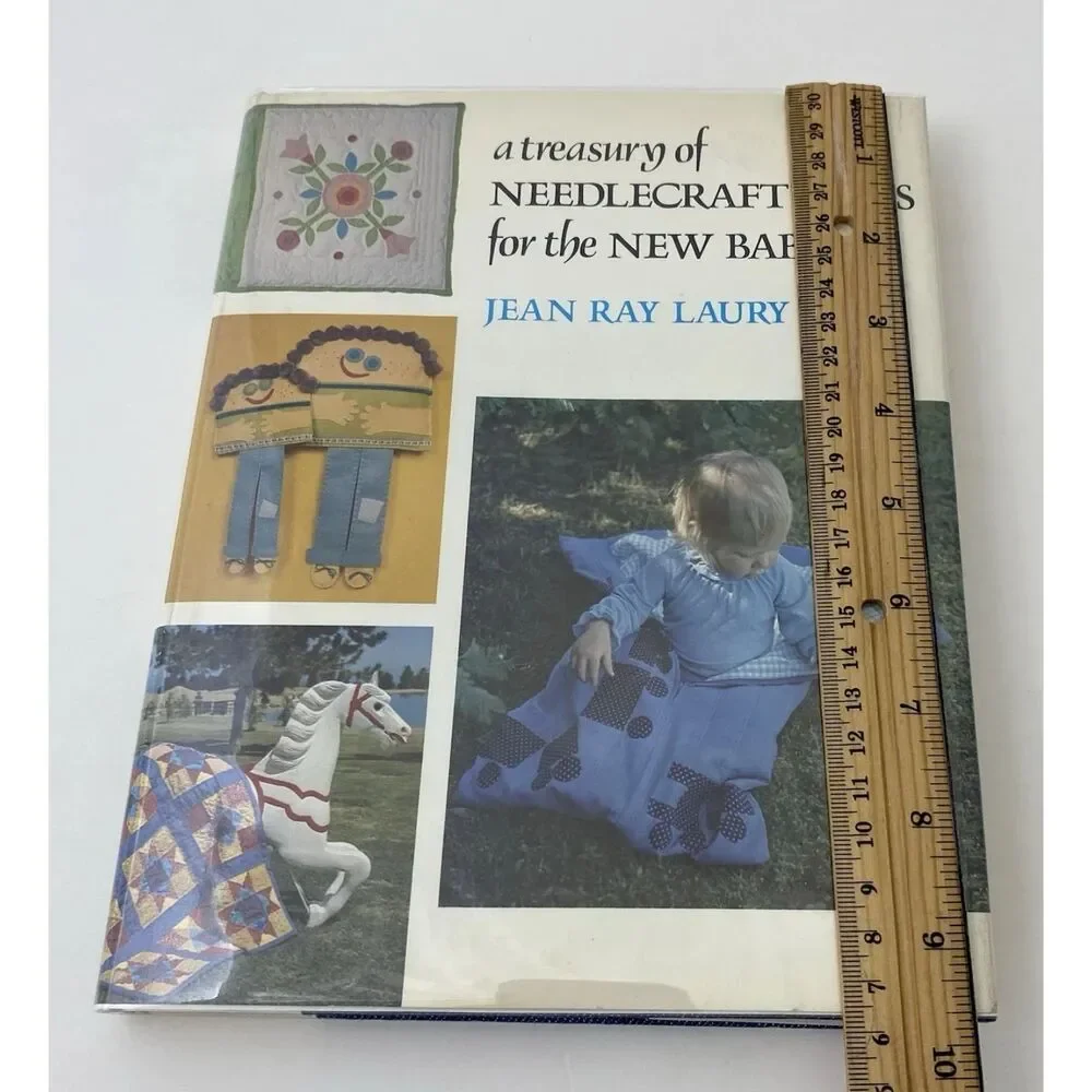 Treasury of Needlecraft Gifts for the New Baby by Jean R. Laury ( VTG 1976)